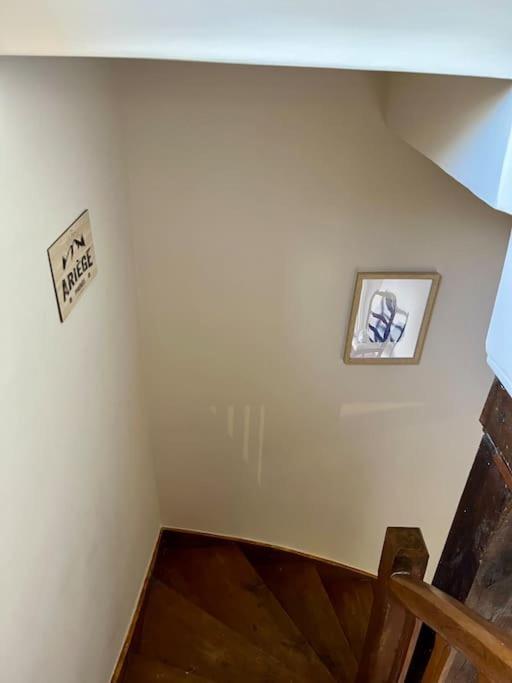 La Petite Ourse Maison De Village A Oust Exteriör bild