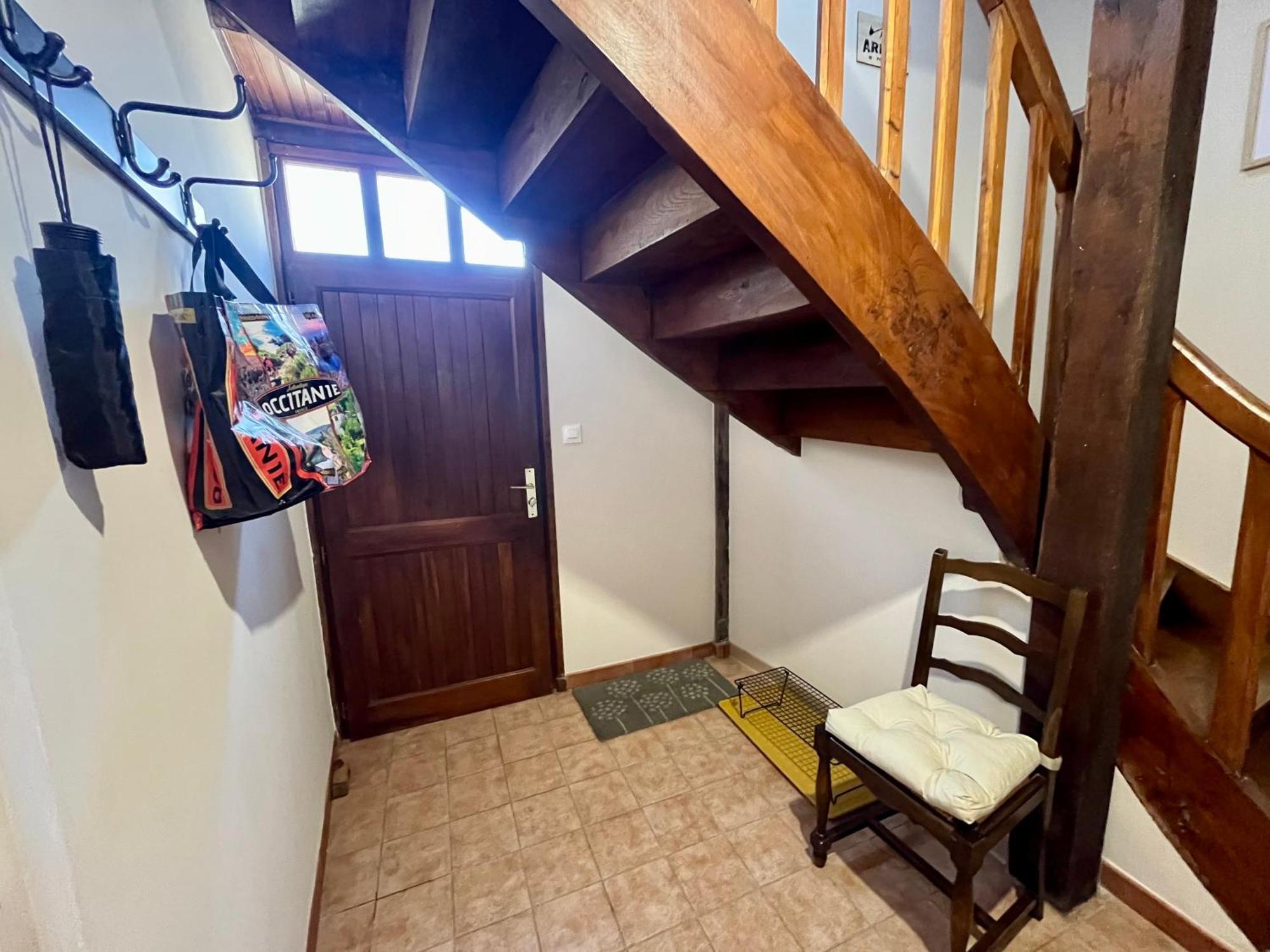 La Petite Ourse Maison De Village A Oust Exteriör bild